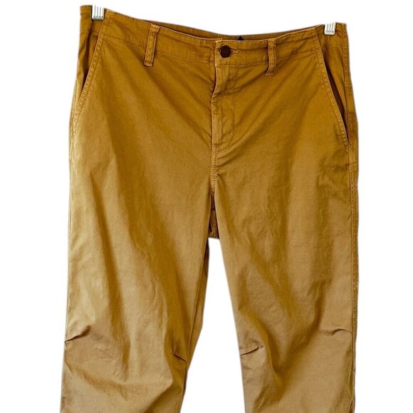Lauren Ralph Lauren Cargo Jogger Pants Tan Elastic Cuff 4 Pockets Women's Size 6 - Picture 5 of 12